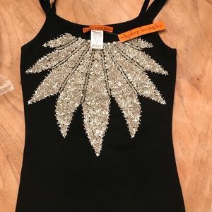 New Black spaghetti strap top